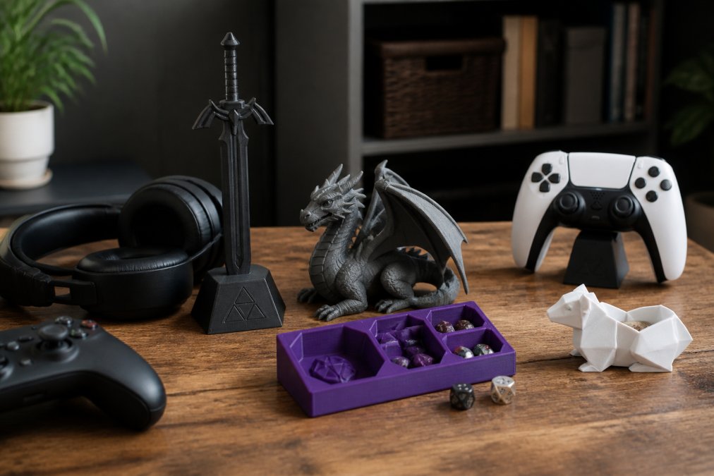 Best 3D Printed Gifts for Gamers in 2026