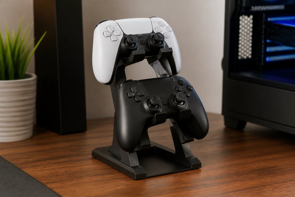 Durable 3D Printed Gaming Controller Stand Guide