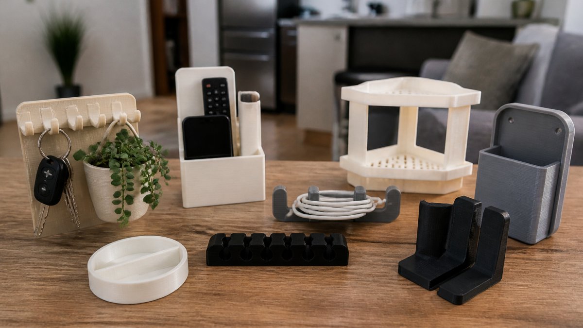 Functional 3D Prints for Small Apartments: 7 Space-Saving Ideas