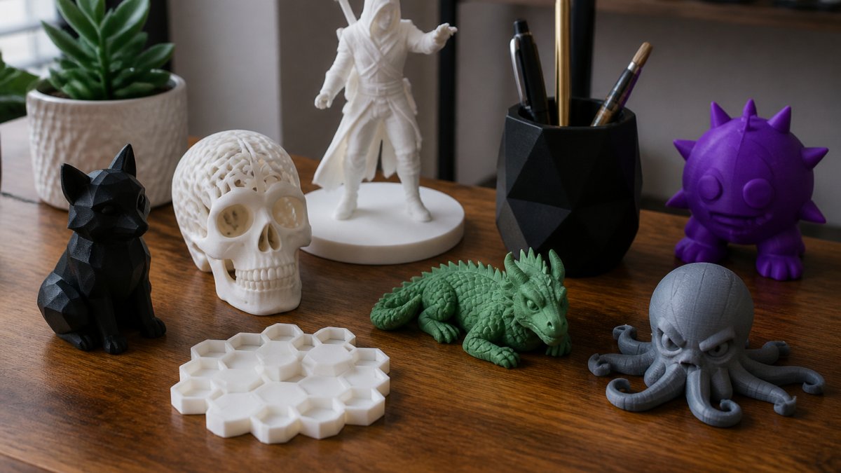 Unique 3D Printed Gaming Desk Decor: 8 Standout Pieces