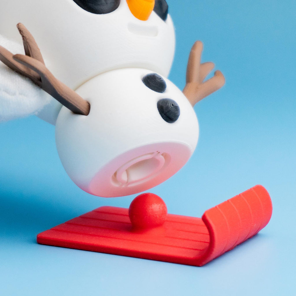 Blob Snowmen - Five Adorable 3D printed snowmen with wardrobe accessories!