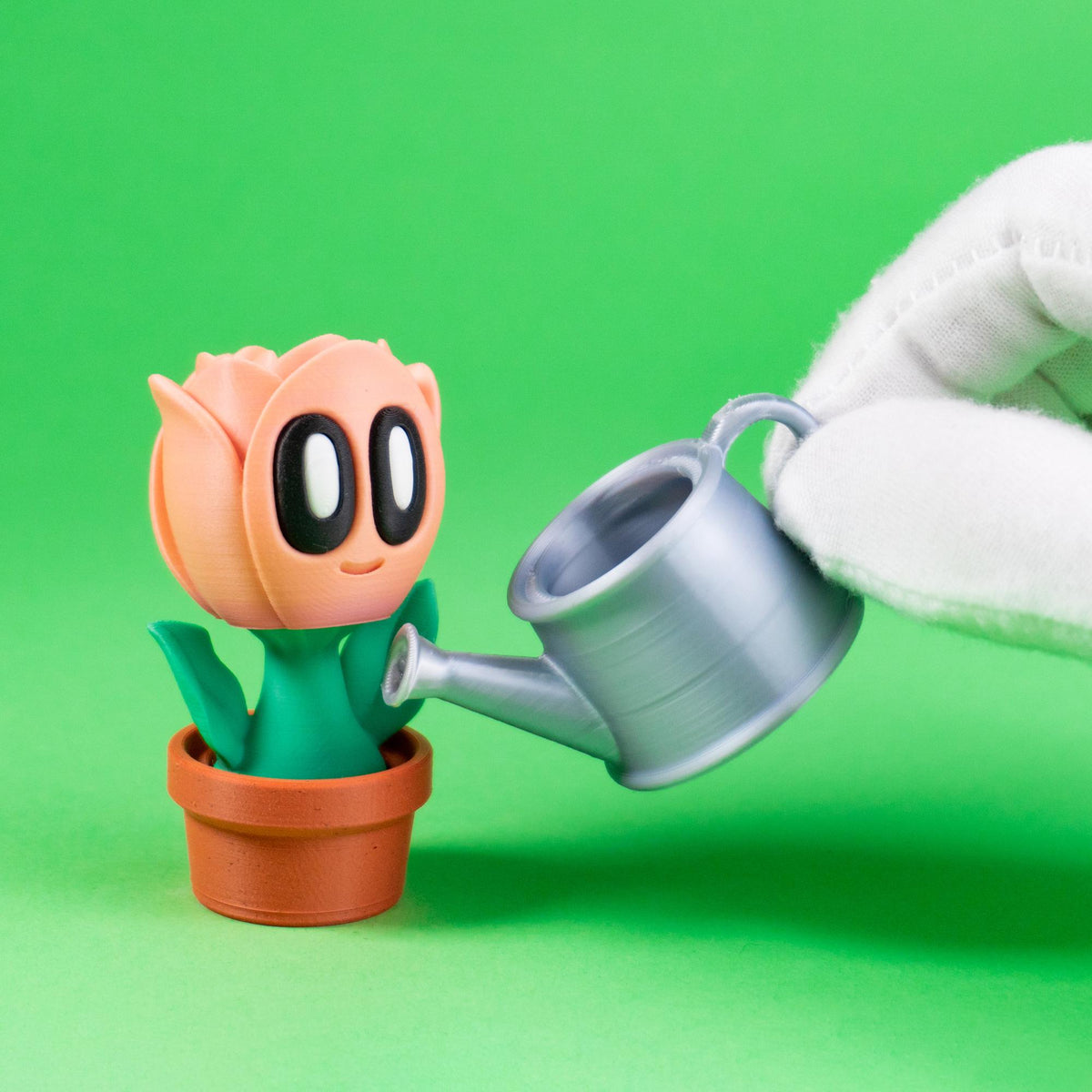 Blob Flowers - Five Adorable 3D printed flowers in pots, plus a cute Greenhouse!
