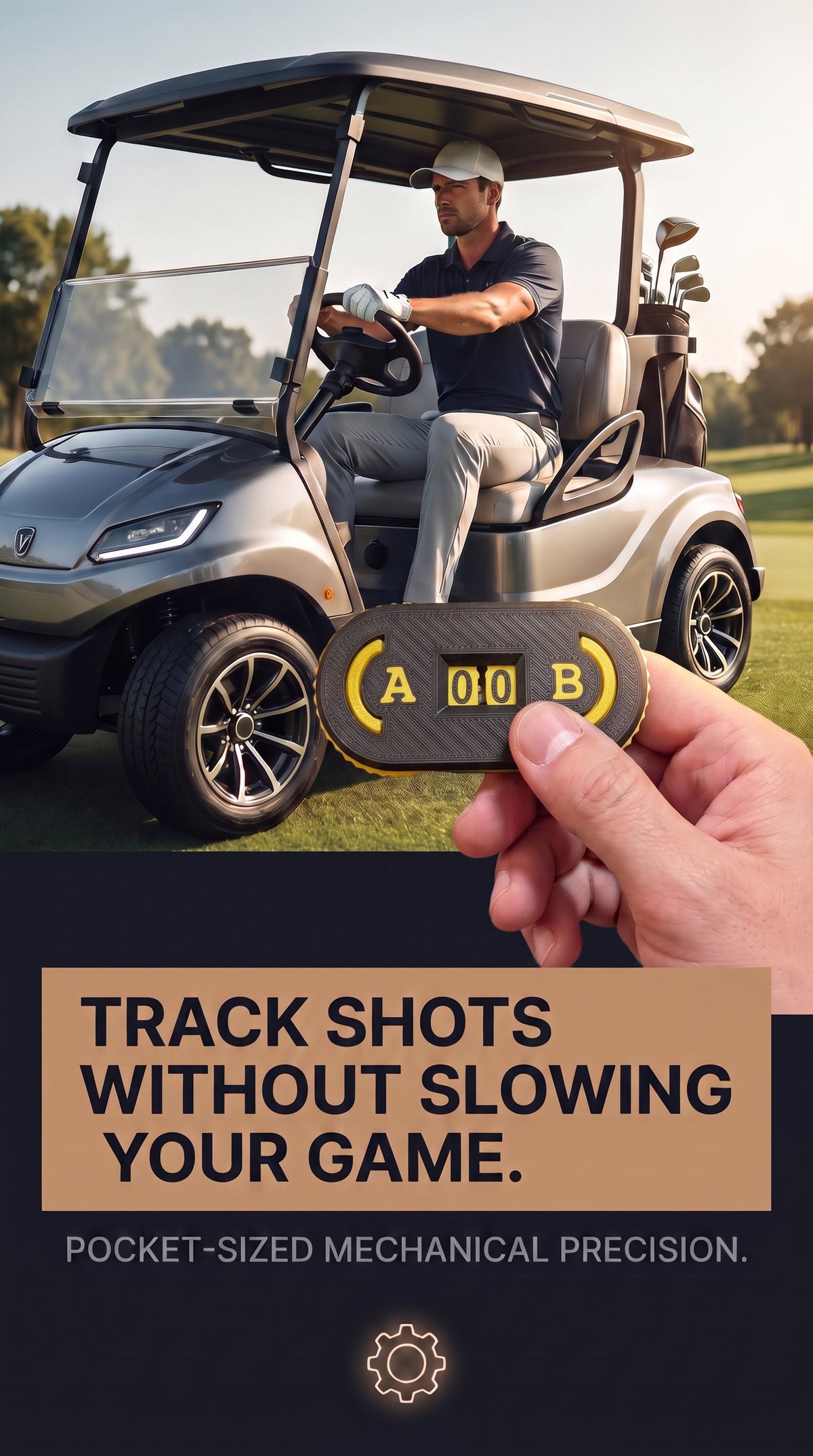 Golf Score Clicker - Double Digit – | Golf Gift