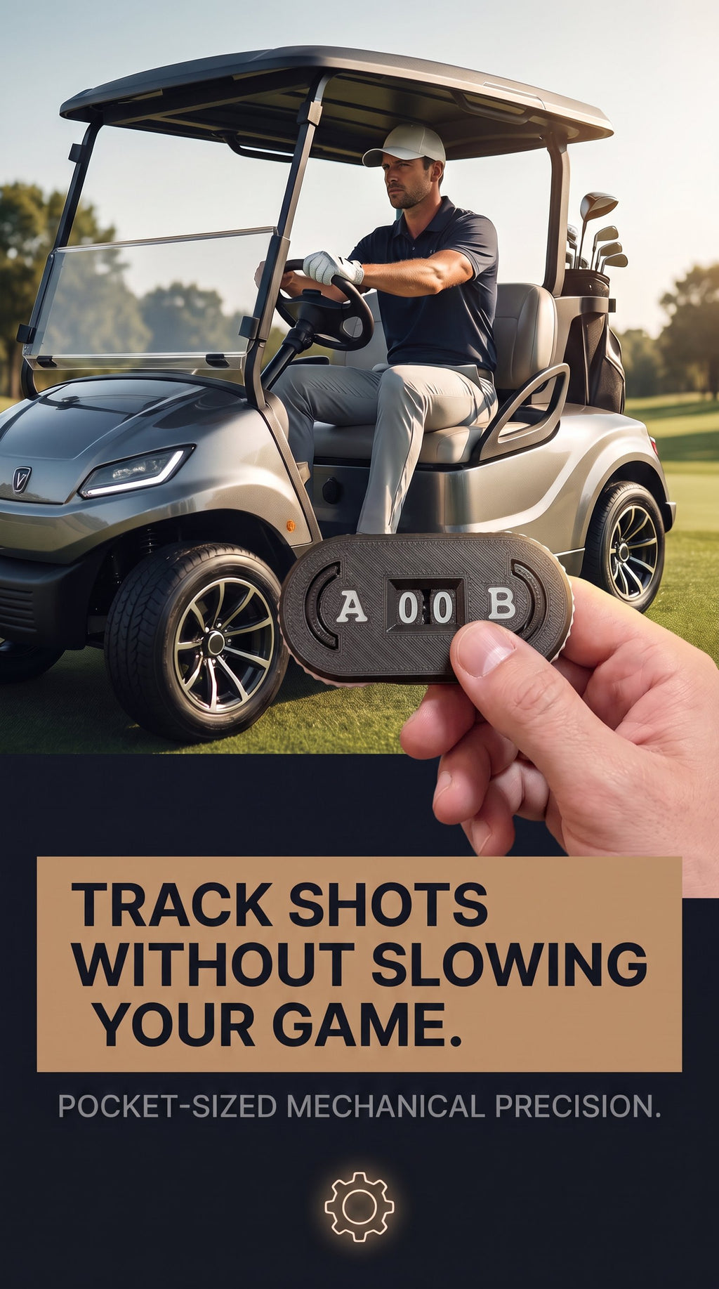 Golf Score Clicker - Double Digit – | Golf Gift