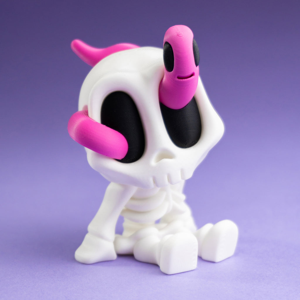 Blob Skeletons — 3D Printed Weird Little Skeleton Set 💀