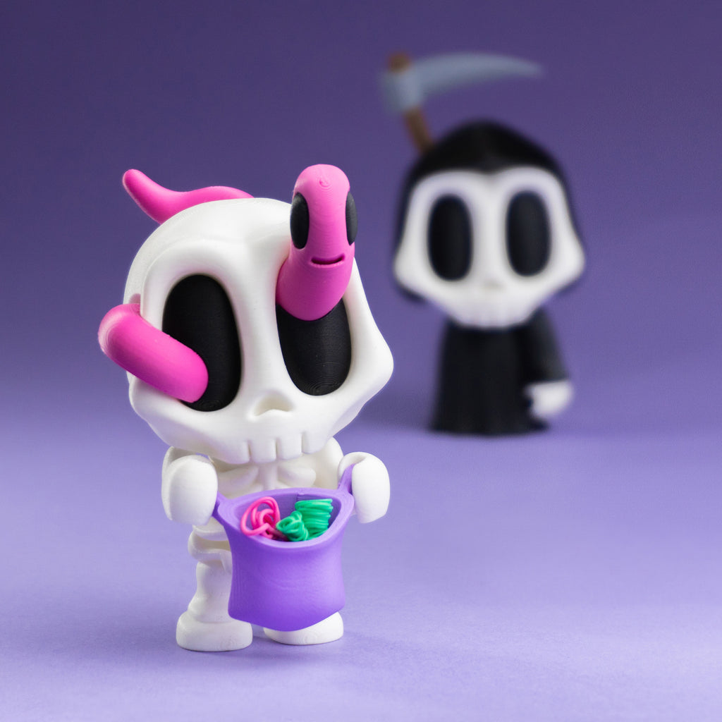 Blob Skeletons — 3D Printed Weird Little Skeleton Set 💀