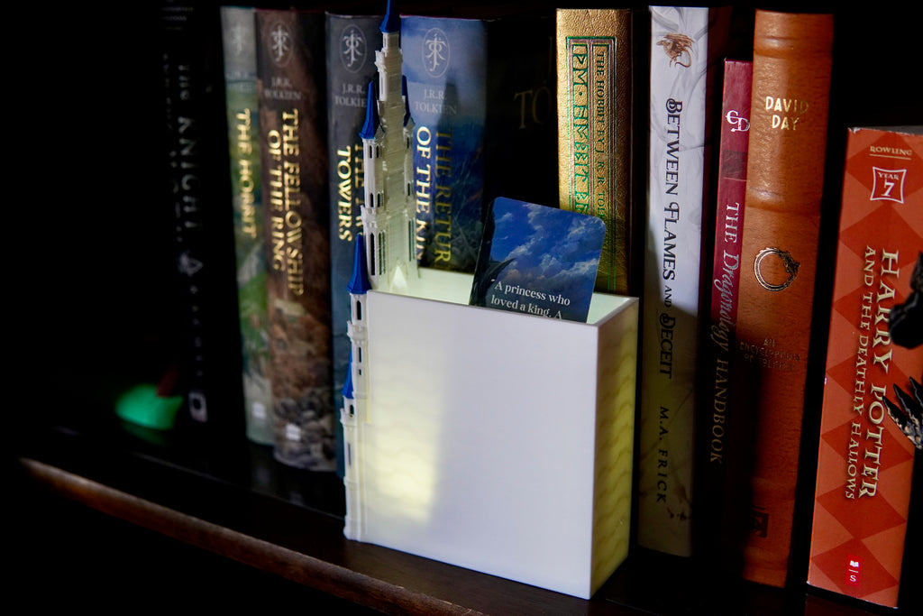 Fantasy Castle Book Nook & Bookmark Holder