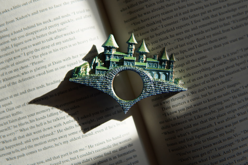 Fantasy Castle Book Page Holder