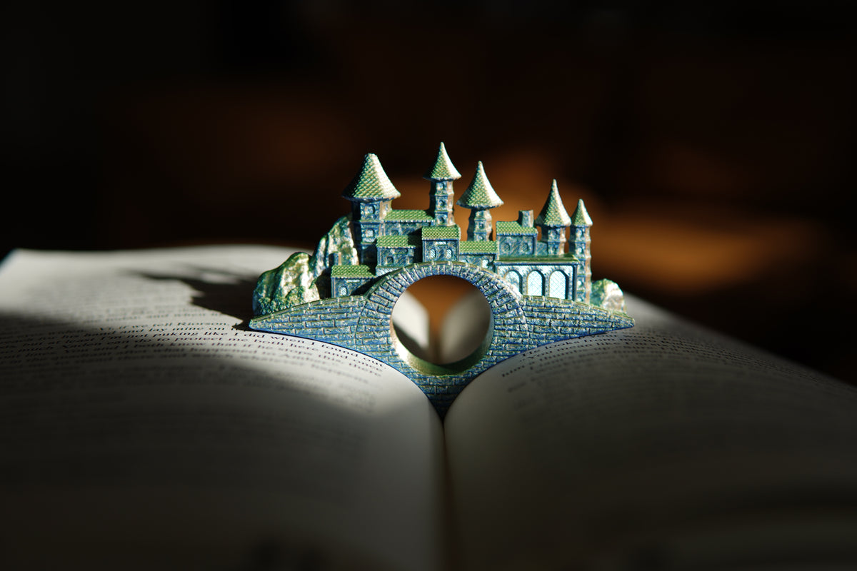 Fantasy Castle Book Page Holder