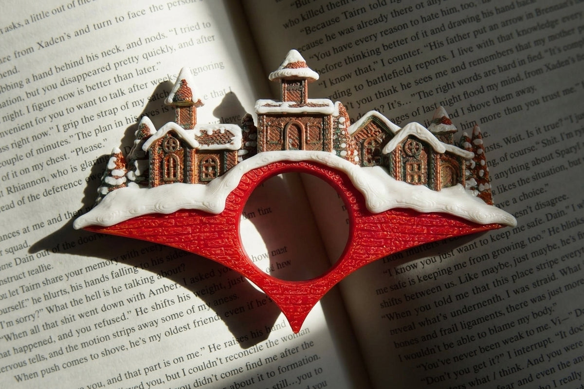 Thumbstone Village Book Page Holder