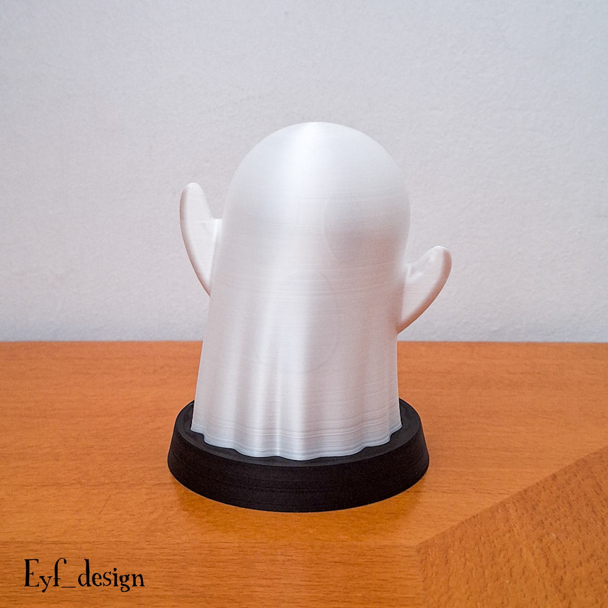 👻 3D Printed Ghost Lamp | USB Ghost Night Light | Cute Halloween Decor | Spooky Home Decor