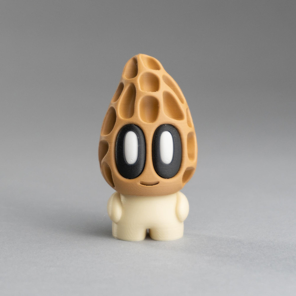 Blob Mushrooms - Five Adorable 3D printed mushrooms with log and stump!