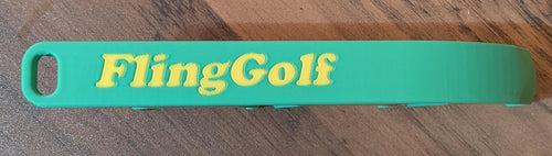 Custom Golf Ball Holder – Holds 3 Balls | Personalized with Text | Golf Gift with Carabiner Clip - Golf balls NOT included