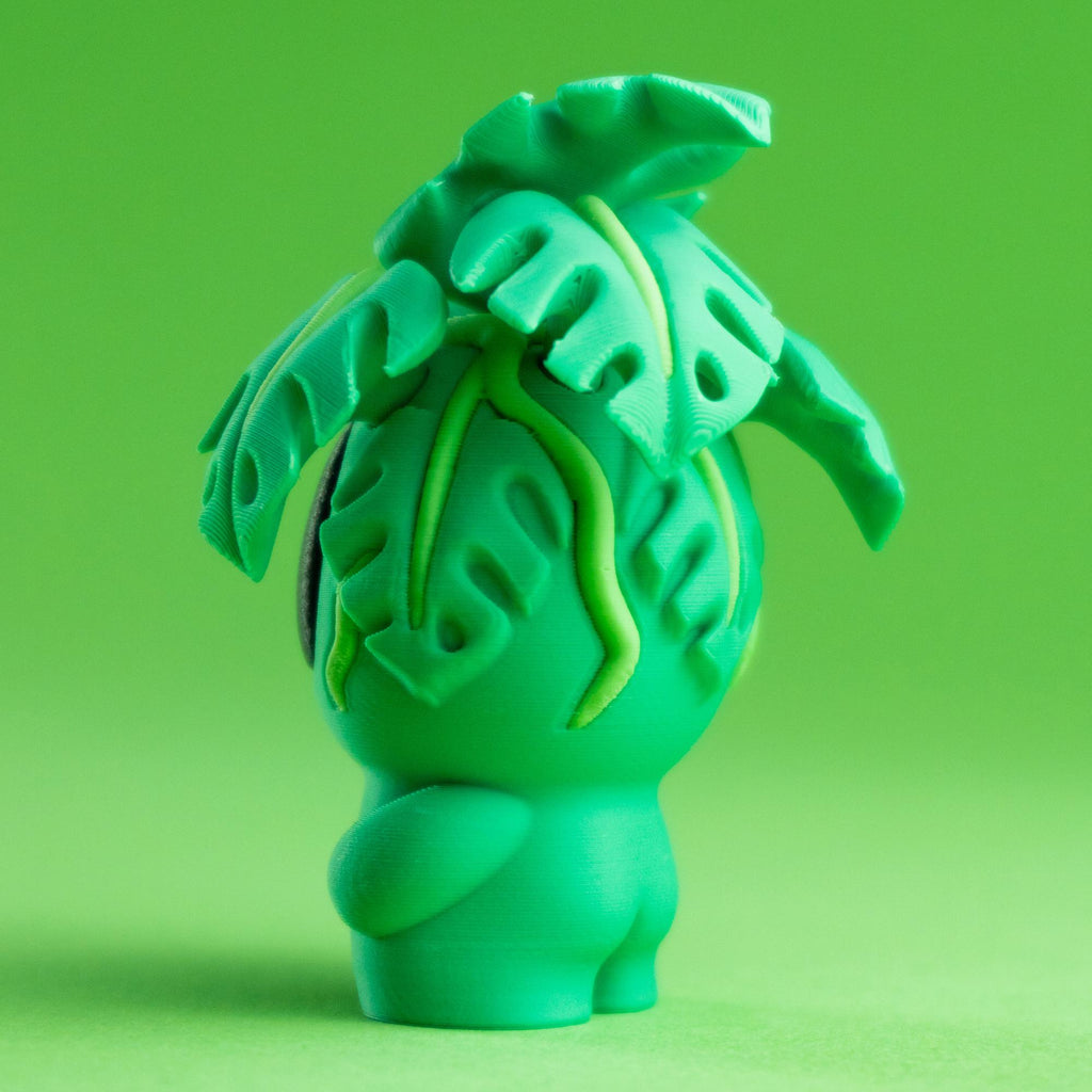 Blob Plants - Five Adorable 3D printed plants in pots, plus a cute Greenhouse!