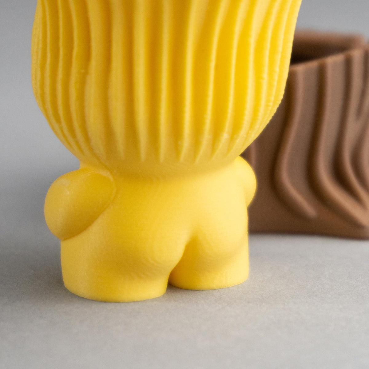 Blob Mushrooms - Five Adorable 3D printed mushrooms with log and stump!