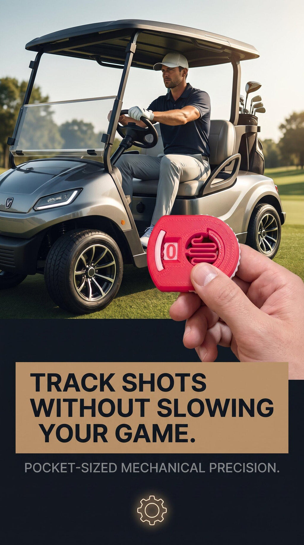 Golf Score Clicker - Single Digit – | Golf Gift